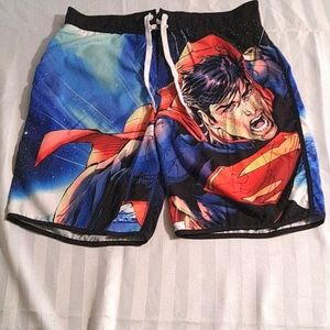DC Comics Superman Board/Swim  Shorts Size Large